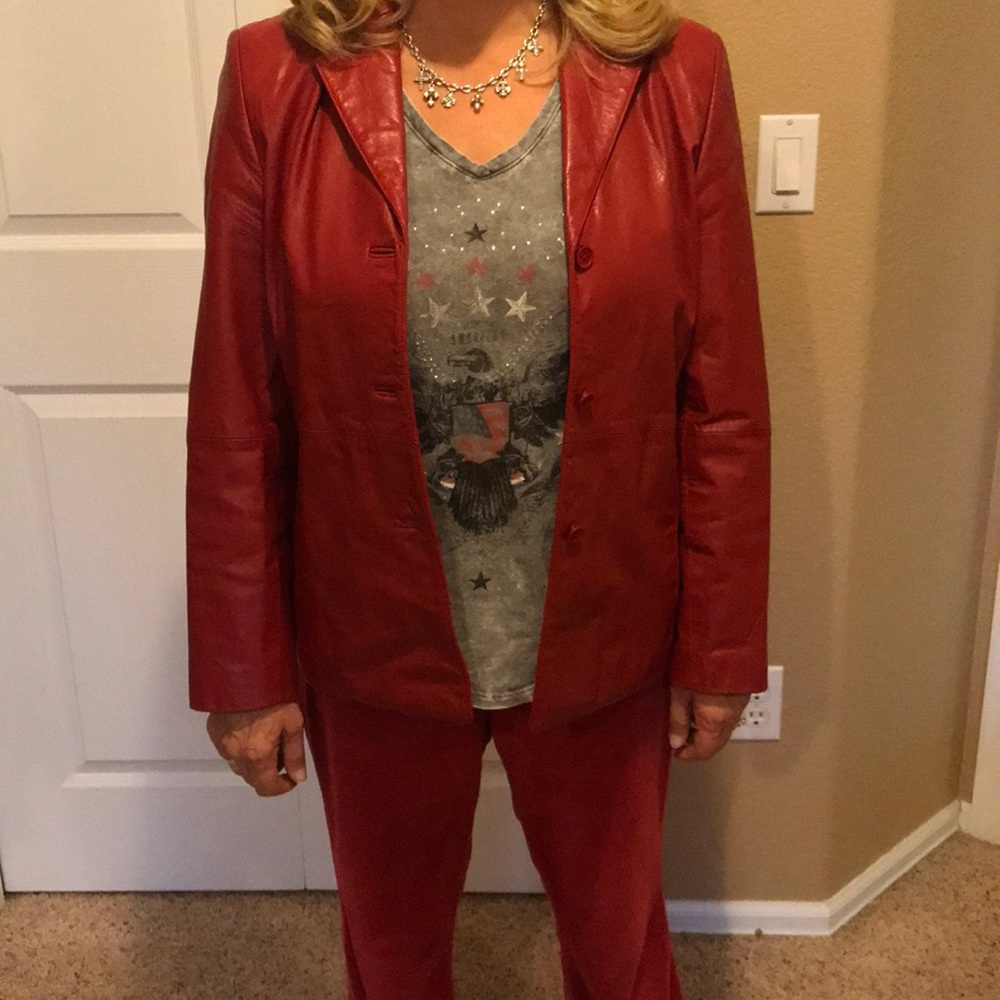 Red Leather Jacket